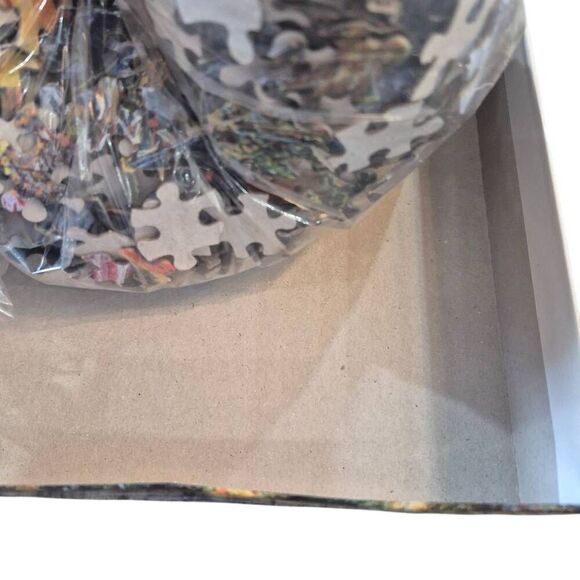 Art Gallery Fall Feather & Foliage 1000 pc Jigsaw Puzzle, GUC tape on box - Picture 5 of 9